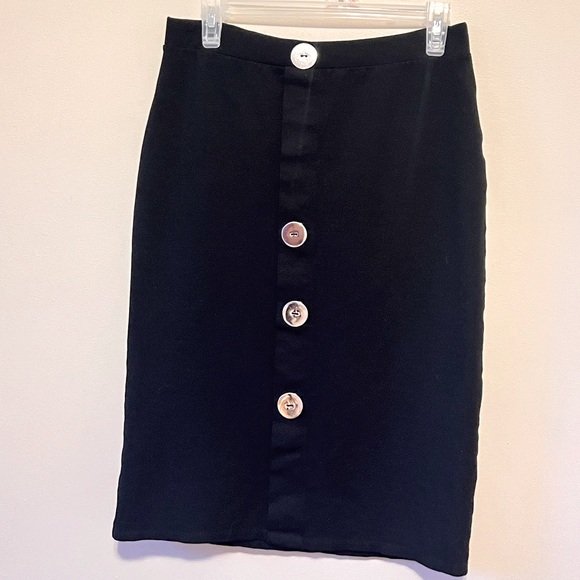 Zara Dresses & Skirts - Zara Button Pencil Skirt